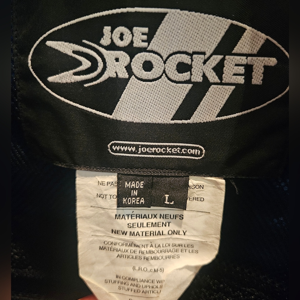 Joe Rocket Ballistic Series Biker Jacket Size Lar… - image 8